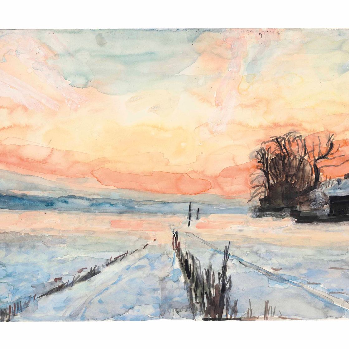 Anselm Kiefer — Зима (Небель) (Зима (туман))