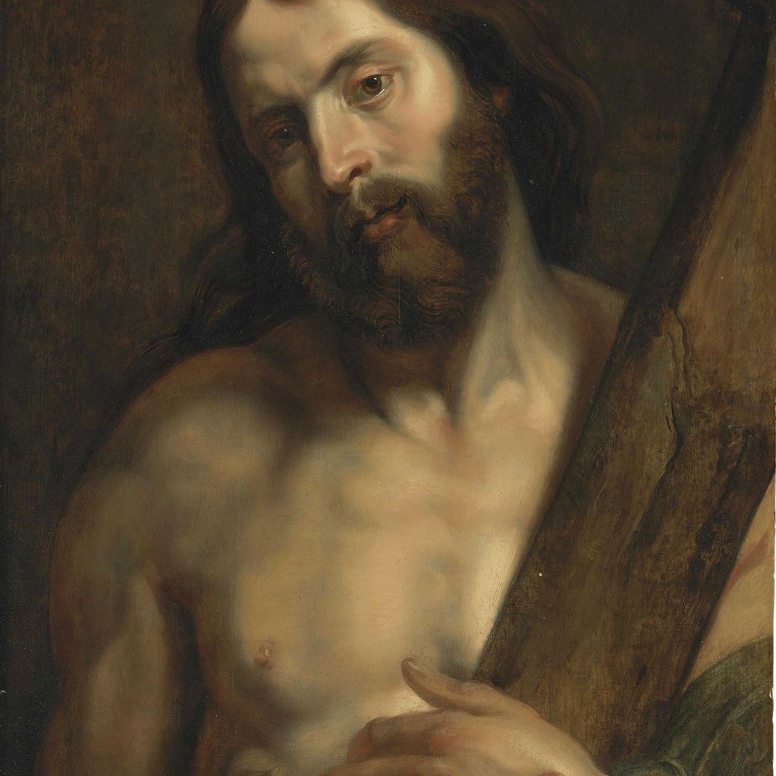 Anthony van Dyck — Христос с крестом