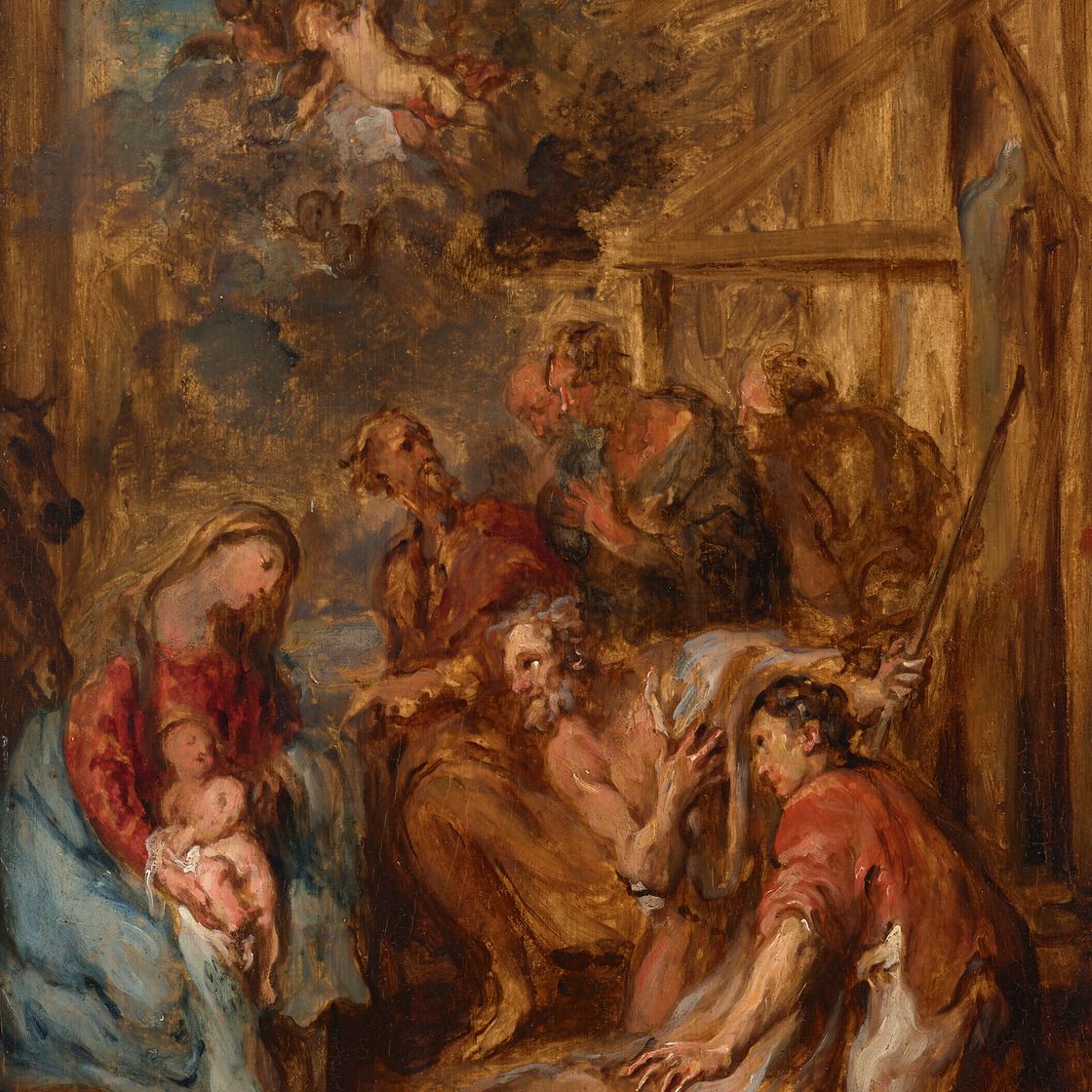 Anthony van Dyck — Поклонение пастухов, изображение 1
