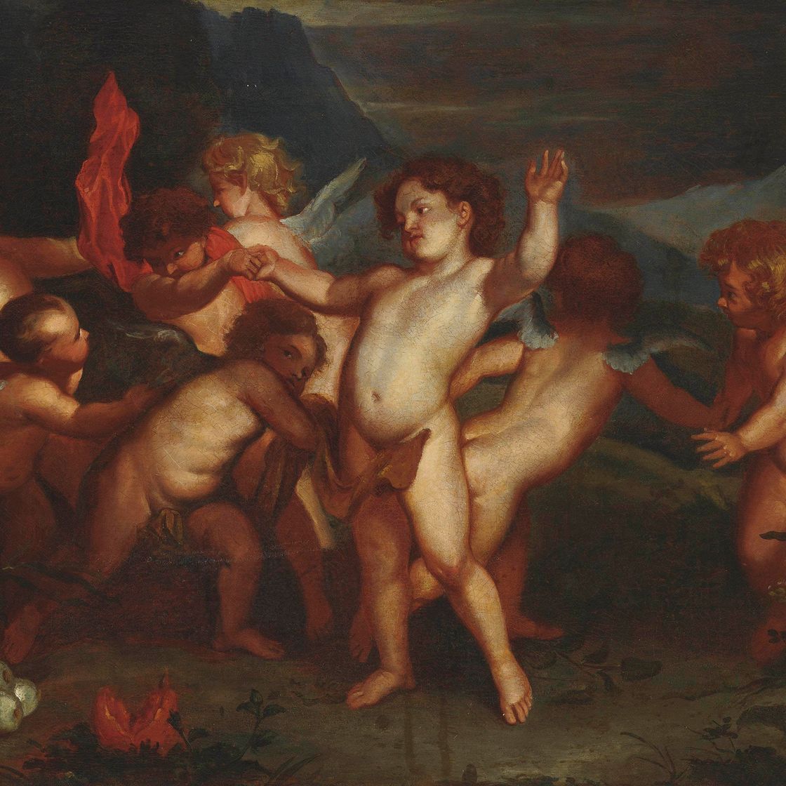Anthony van Dyck — Танцующие Путти