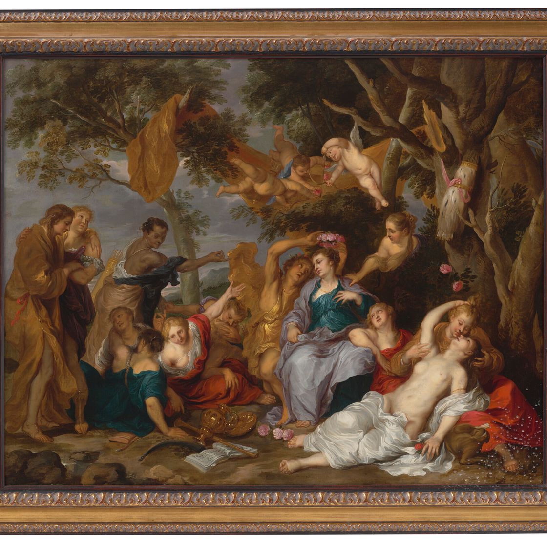 Anthony van Dyck — Амариллис и Миртильо