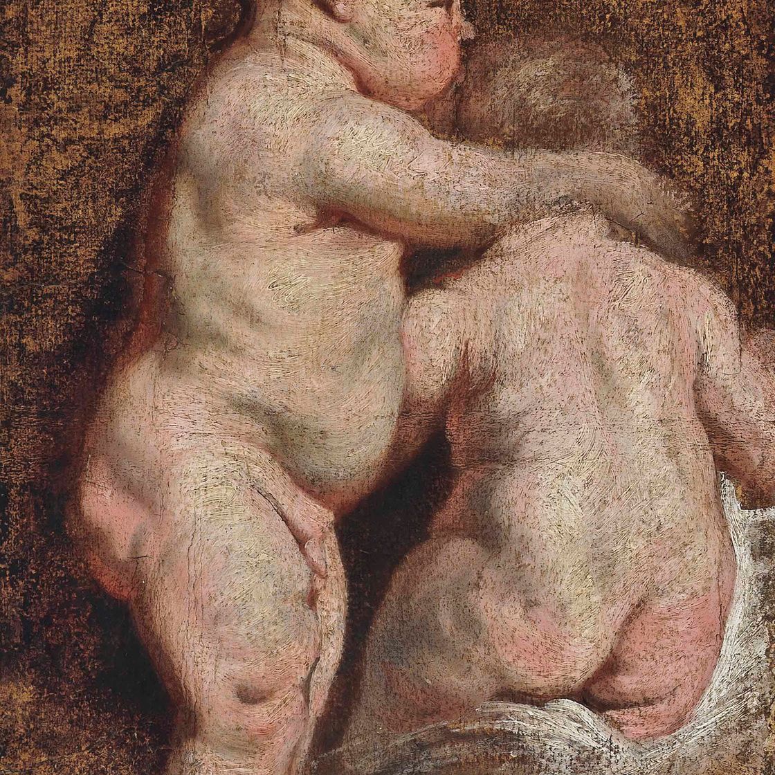 Anthony van Dyck — Исследование двух путти