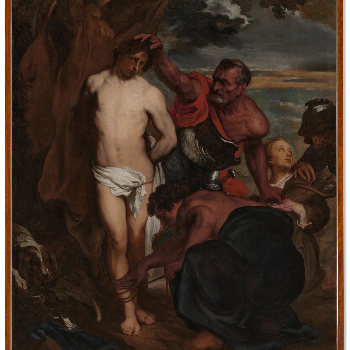 Anthony van Dyck — Святой Себастьян, обреченный на мученическую смерть