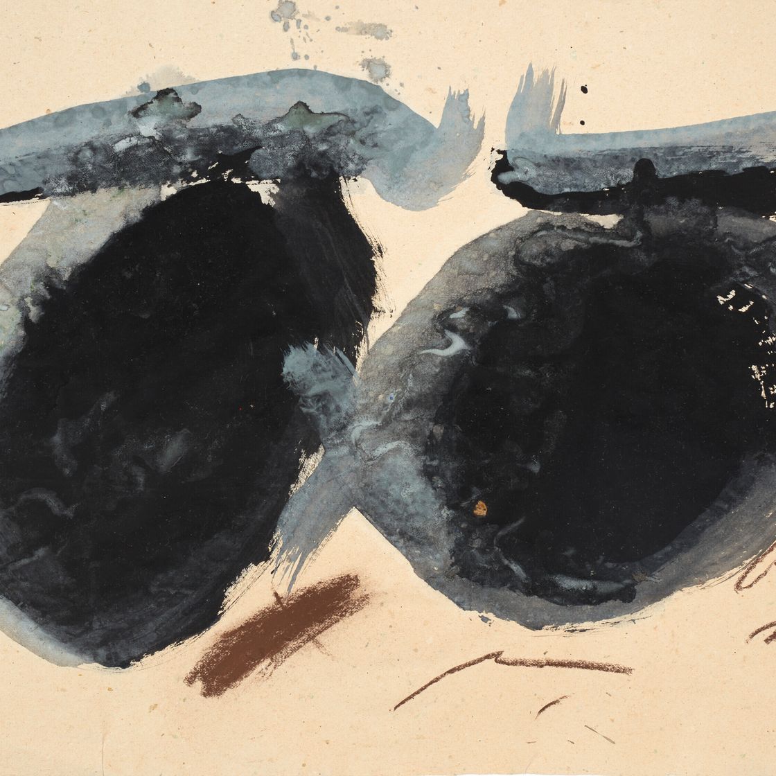 Antoni Tàpies — Темные люнеты, изображение 1