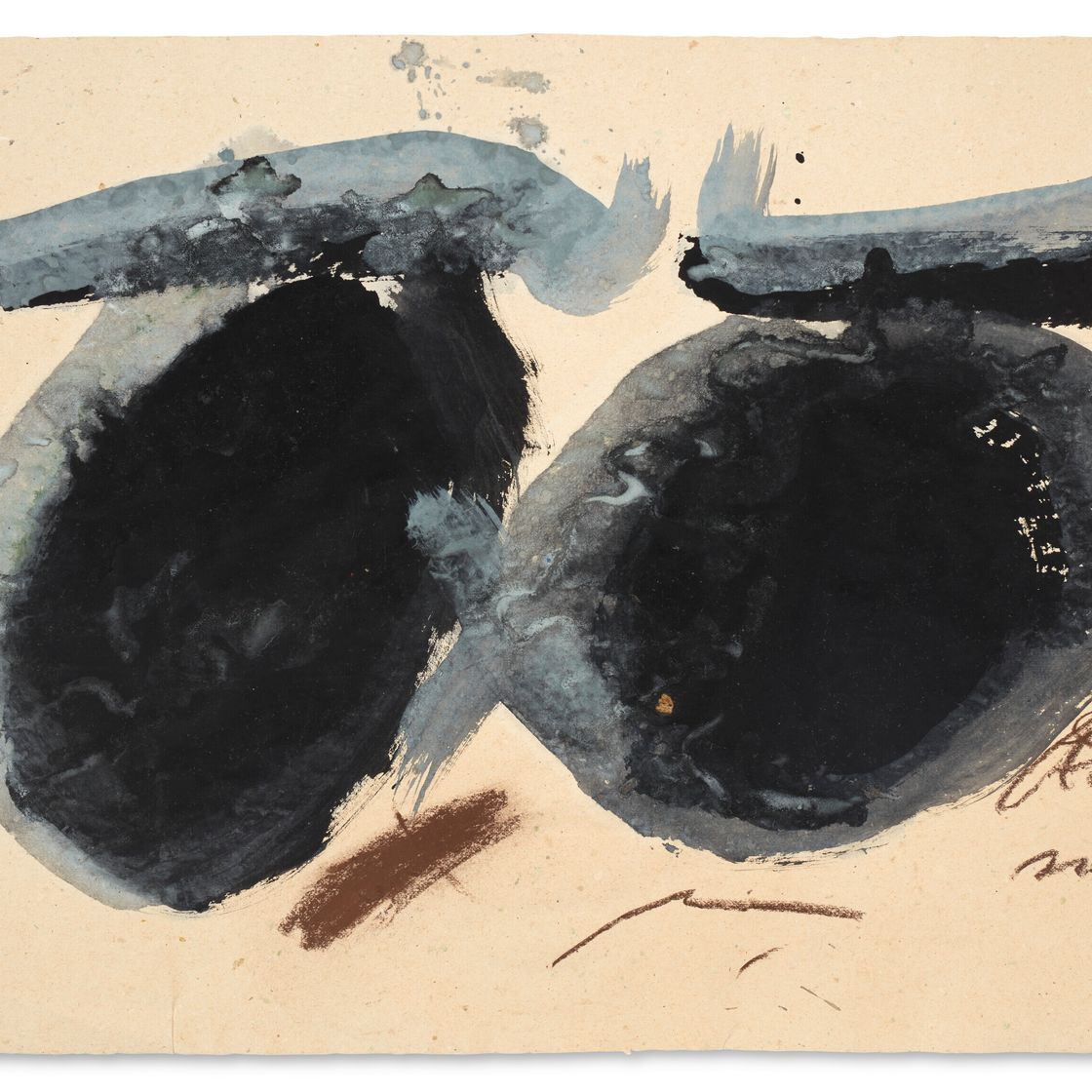 Antoni Tàpies — Темные люнеты, изображение 2