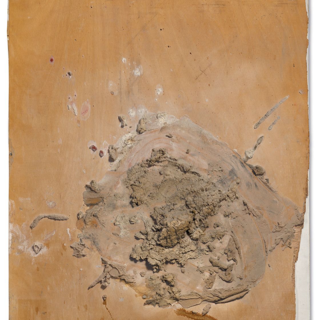 Antoni Tàpies — Materia sobre madora (Материал на дереве)