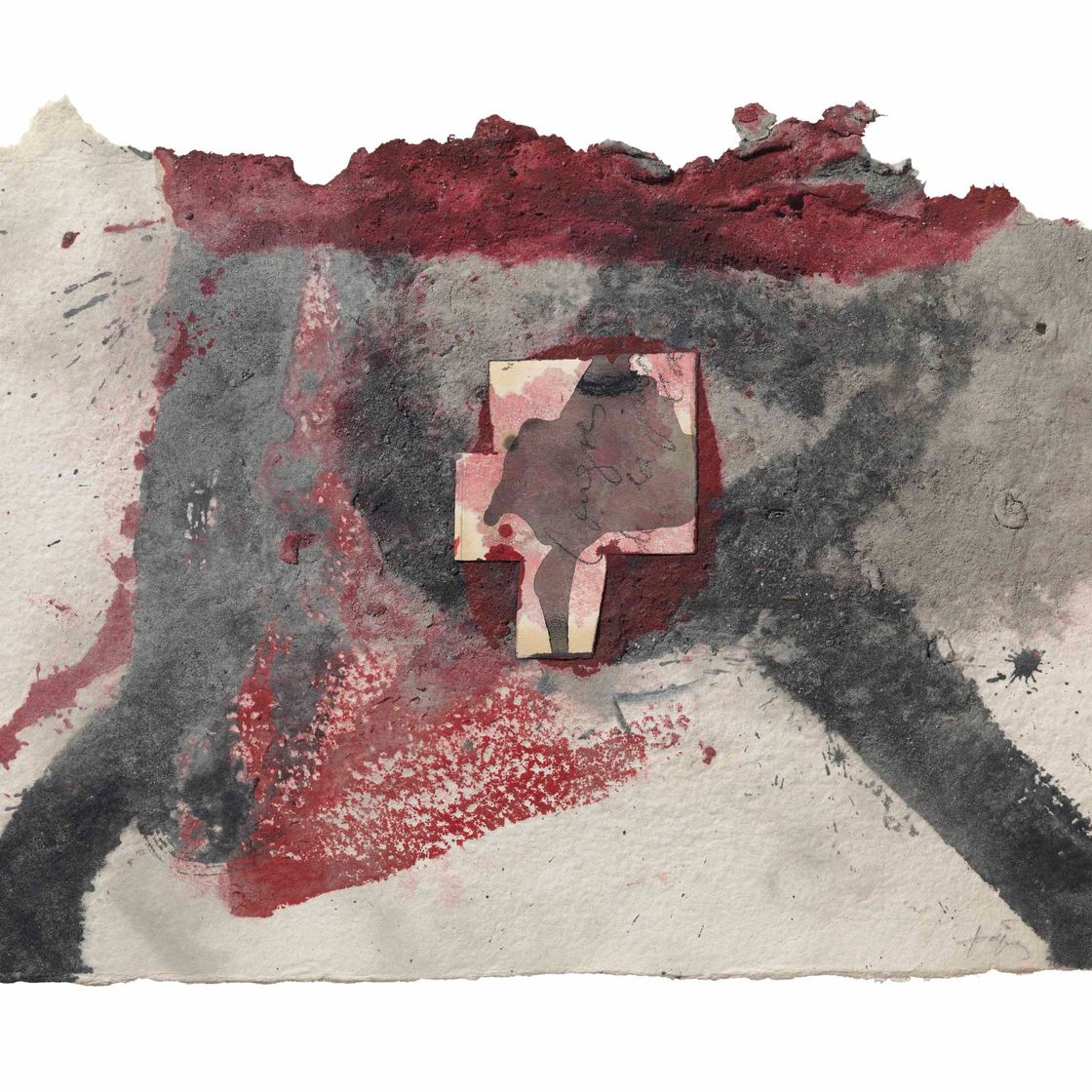 Antoni Tàpies — Эсквинсат амб вермельс