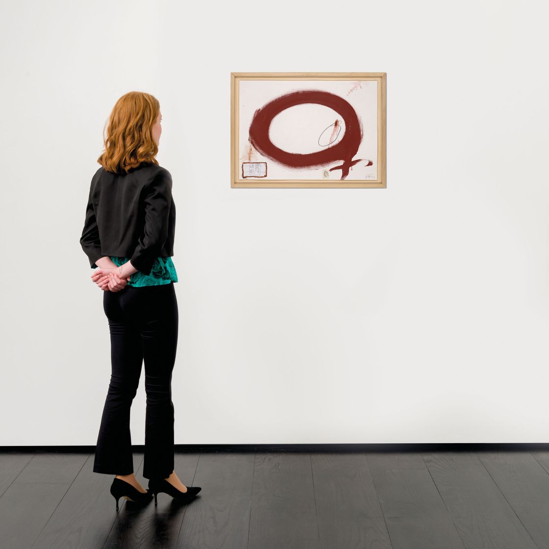 Antoni Tàpies — Cercle rogenc (Красноватый круг), изображение 2