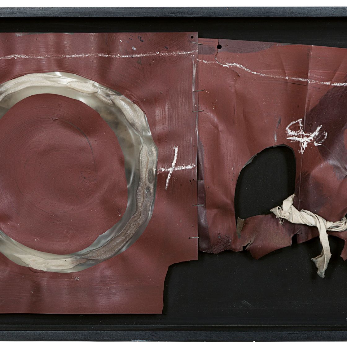 Antoni Tàpies — Две фигуры