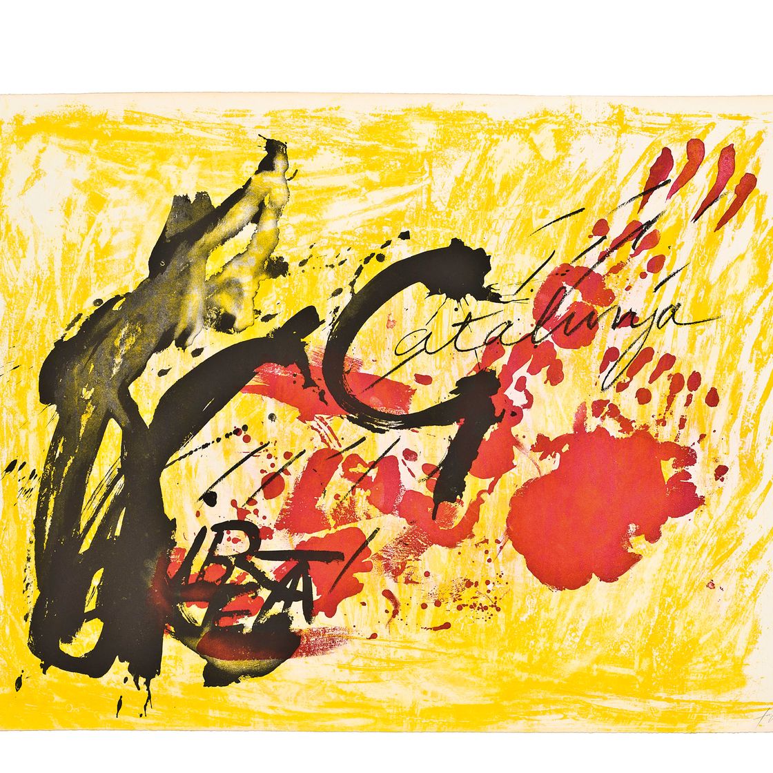 Antoni Tàpies — Каталонская сюита, Лас-Эстампас-де-ла-Комета; Густаво Гили, Барселона, 1972 (Гальфетти 302-306), изображение 3