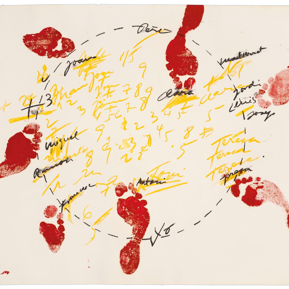 Antoni Tàpies — Каталонская сюита, Лас-Эстампас-де-ла-Комета; Густаво Гили, Барселона, 1972 (Гальфетти 302-306), изображение 3