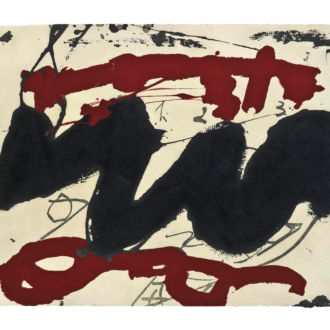Antoni Tàpies — Ройг-и-Негре (G. 1021)