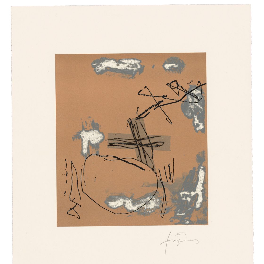 Antoni Tàpies — Без названия, изображение 3