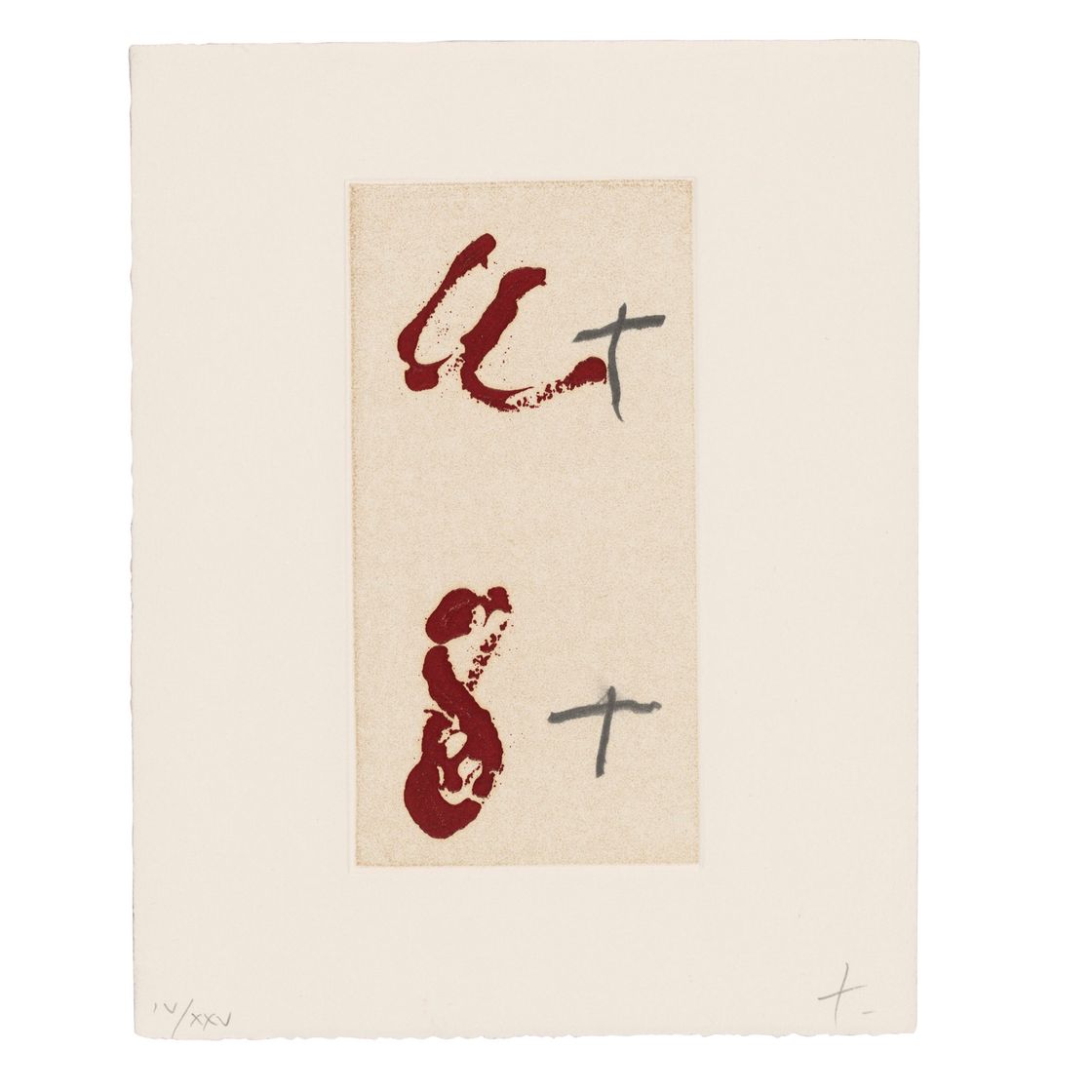 Antoni Tàpies — Без названия, изображение 5