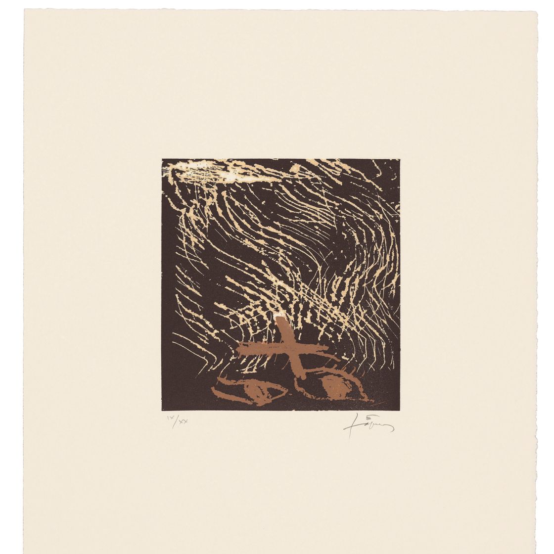 Antoni Tàpies — Без названия, изображение 8