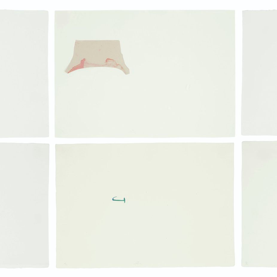 Antoni Tàpies — Эль-па-а-ла-барка : десять тарелок, изображение 1