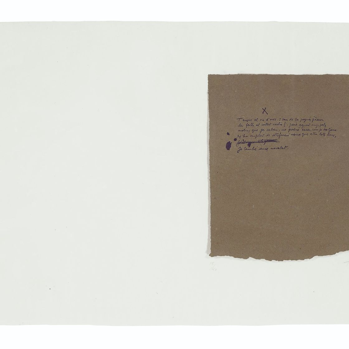 Antoni Tàpies — Эль-па-а-ла-барка : десять тарелок, изображение 11