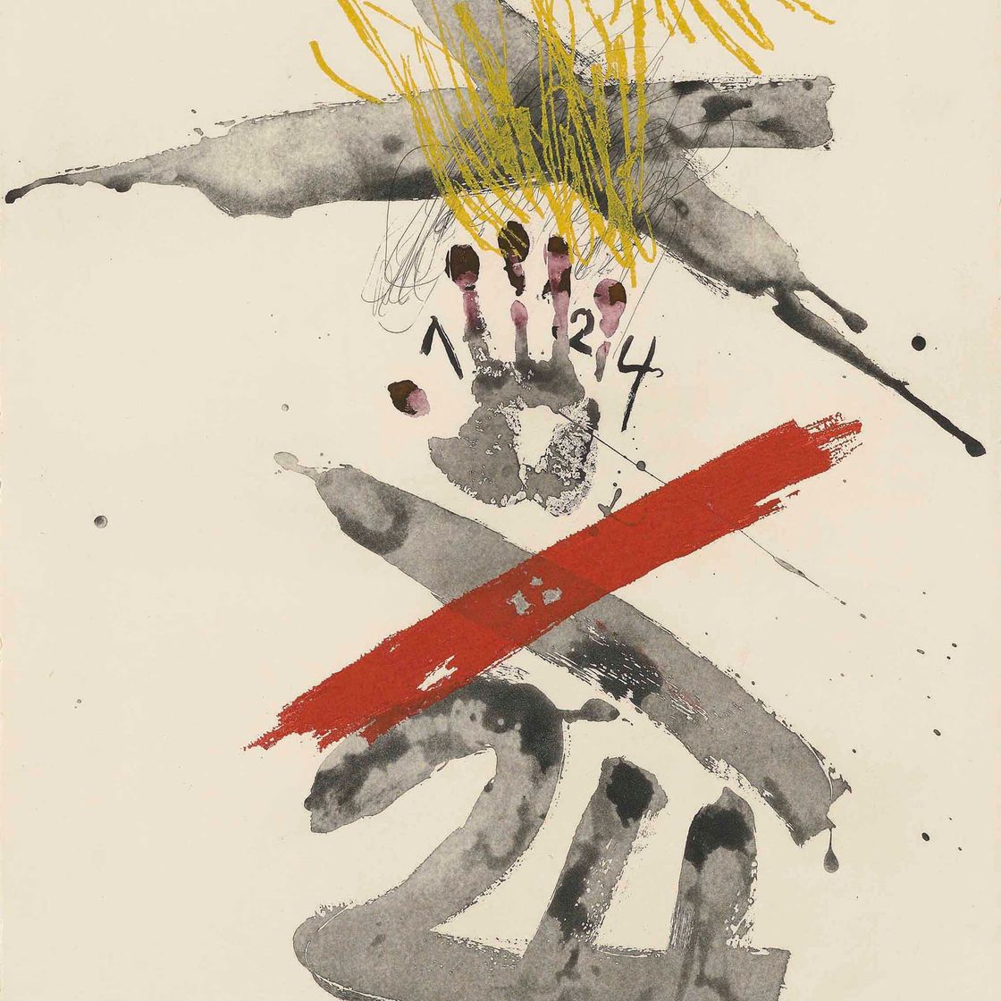 Antoni Tàpies — Без названия