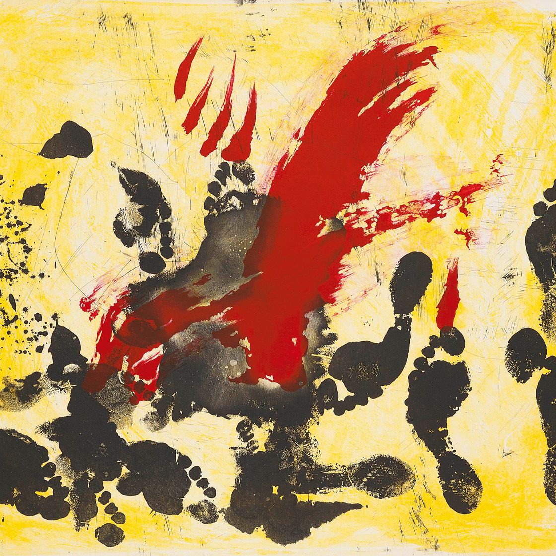 Antoni Tàpies — Салат "Така Вермелла" (Galfetti 309)