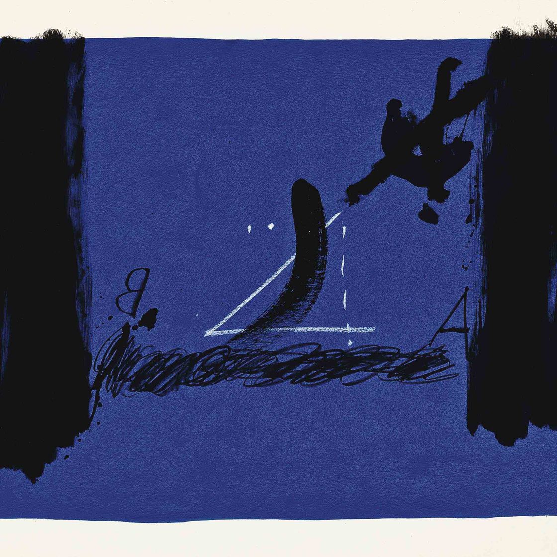Antoni Tàpies — Пять тарелок из коллекции Nocturn Matinal (Galfetti 237a, 240a-242a, 244a)