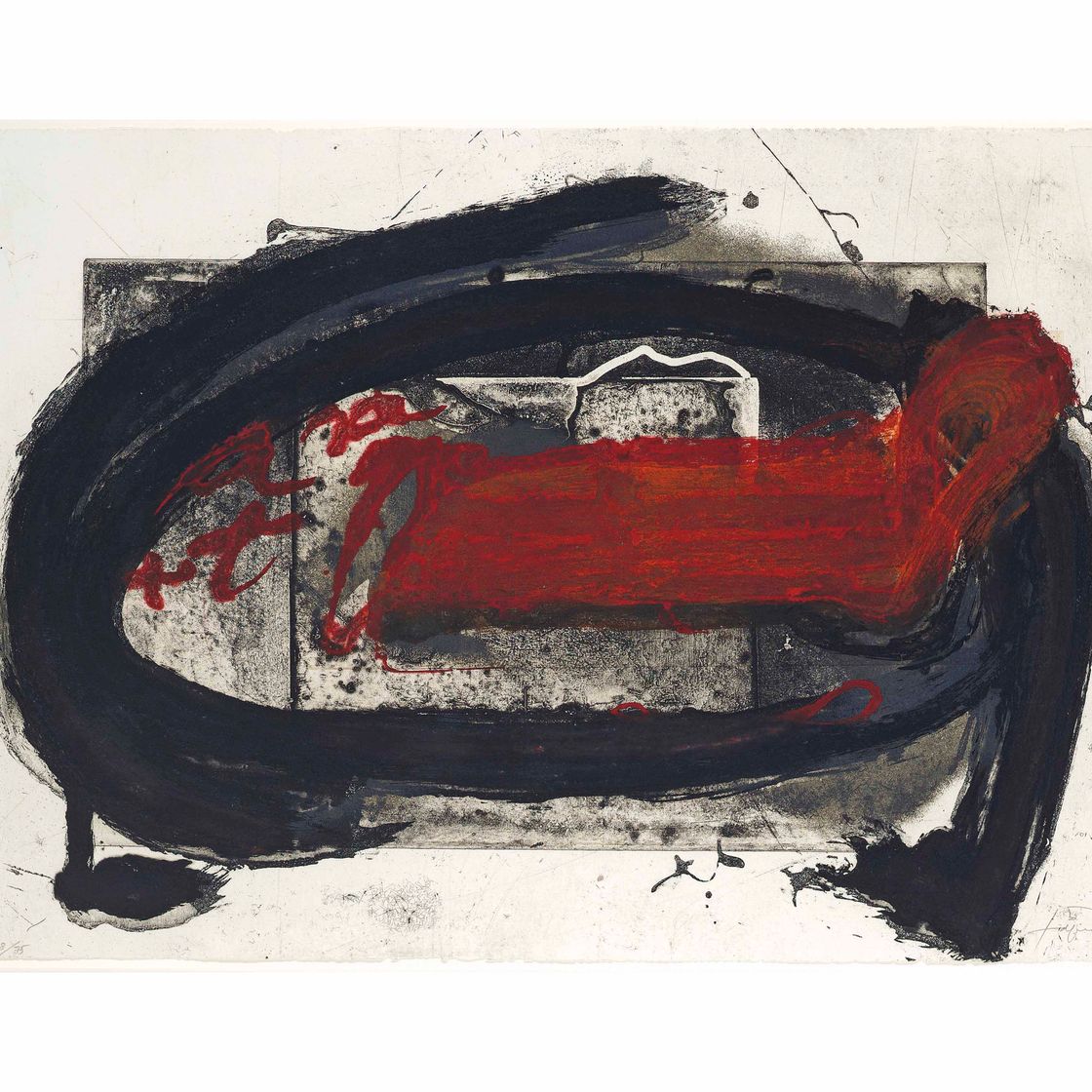 Antoni Tàpies — Овальный