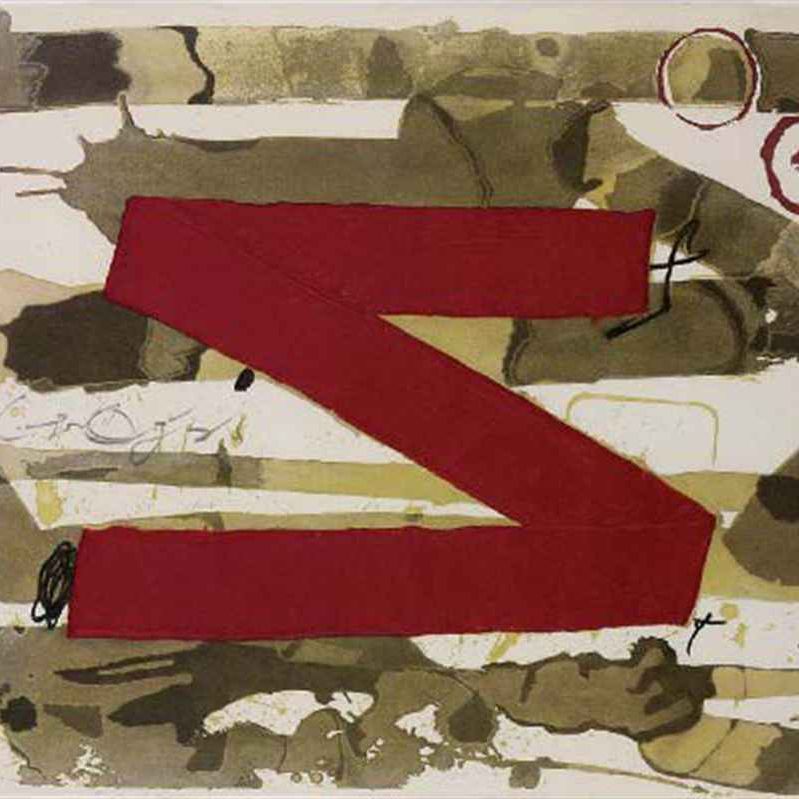 Antoni Tàpies — Z (Galfetti 710)