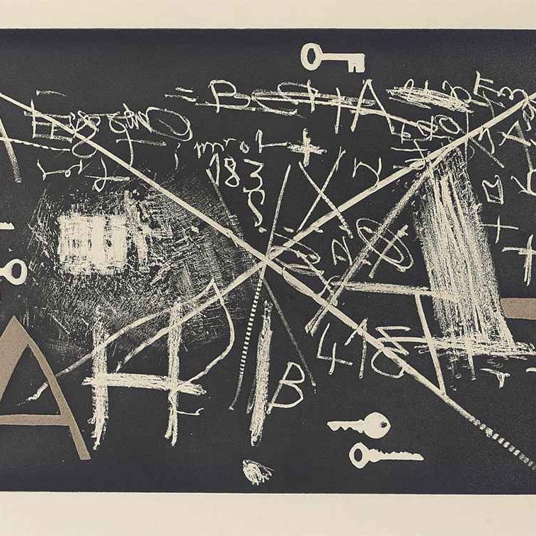 Antoni Tàpies — Эсперит Каталонский II (Гальфетти 392)