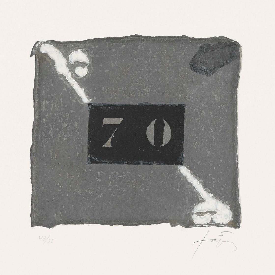 Antoni Tàpies — 70 (Гальфетти 714)