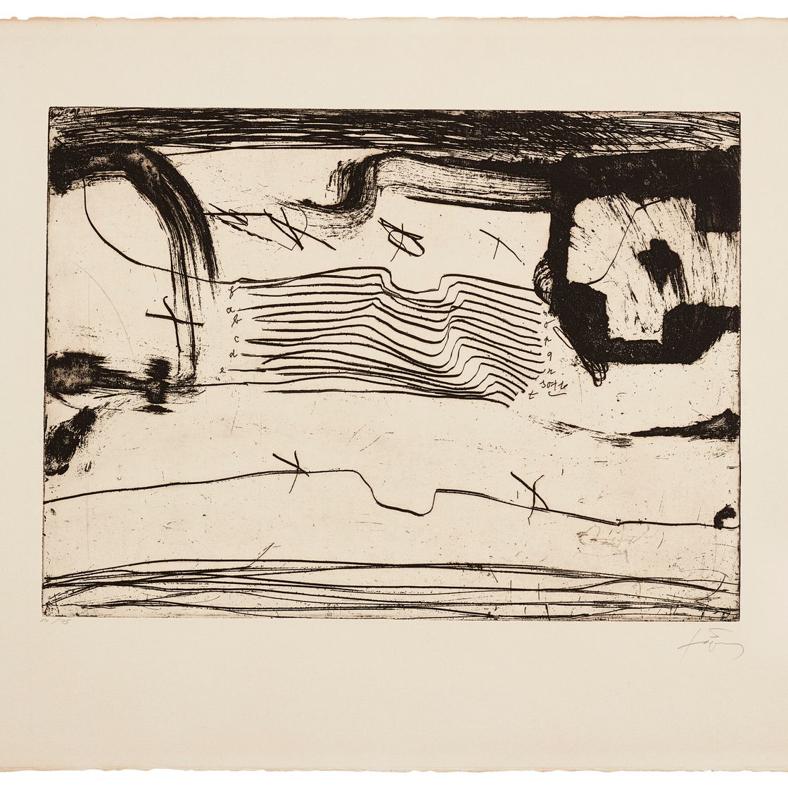 Antoni Tàpies — Алфавит, изображение 3