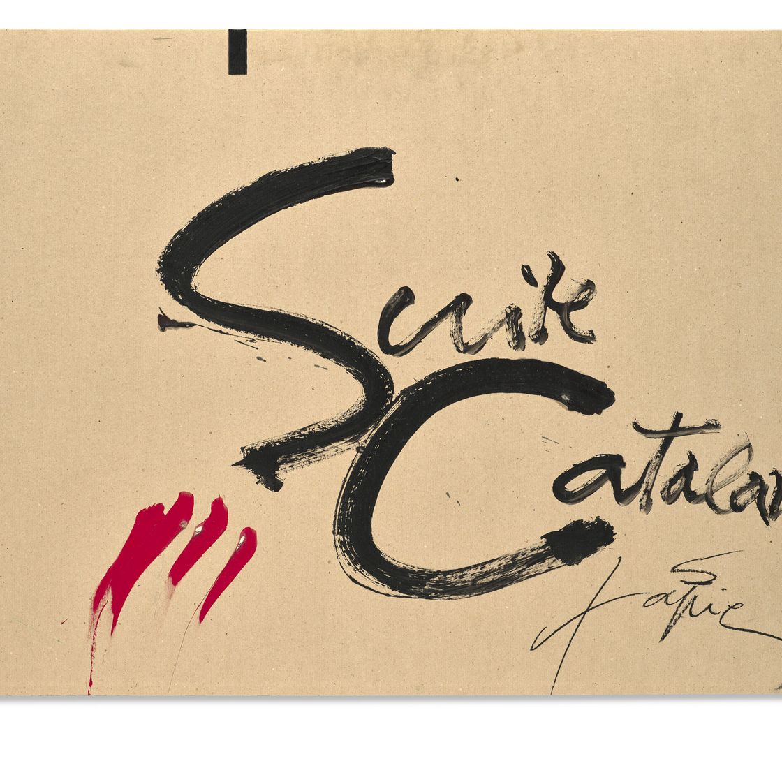 Antoni Tàpies — Люкс "Каталана"