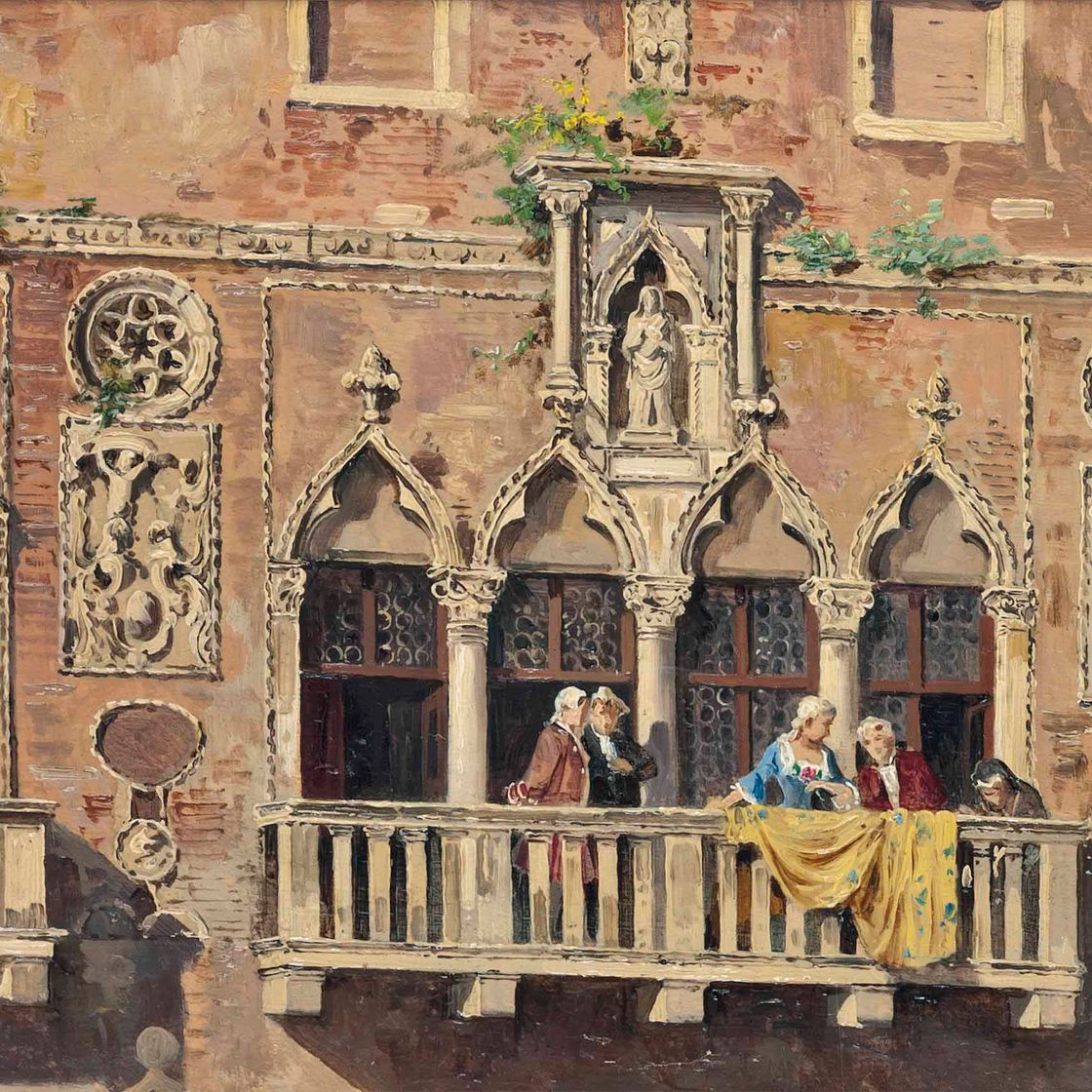 Antonietta Brandeis — Палаццо да Мула, Венеция