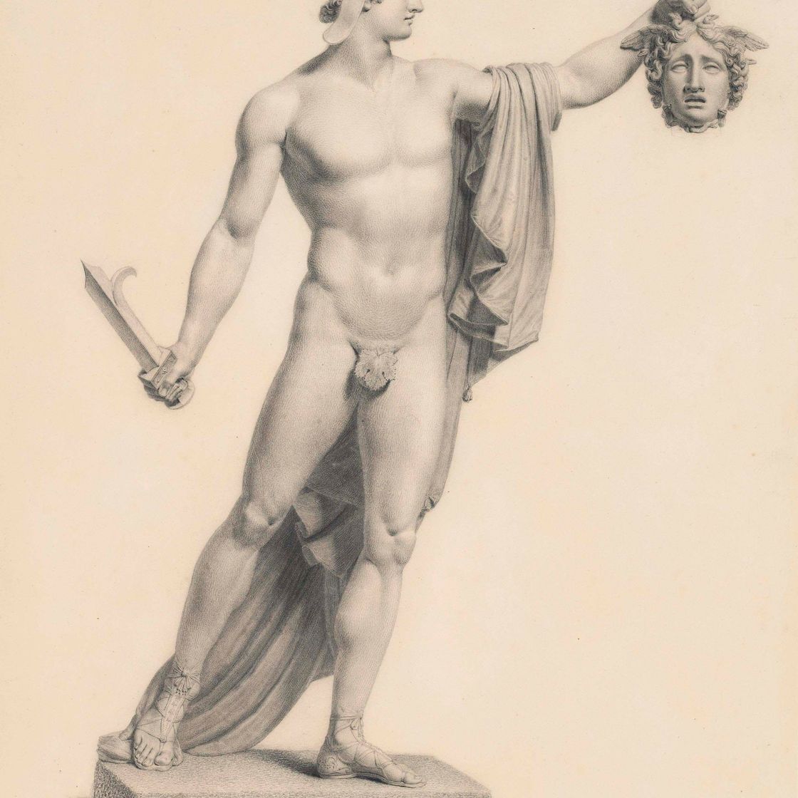 Antonio Canova — Персей, в честь статуи Антонио Кановы в музеях Ватикана