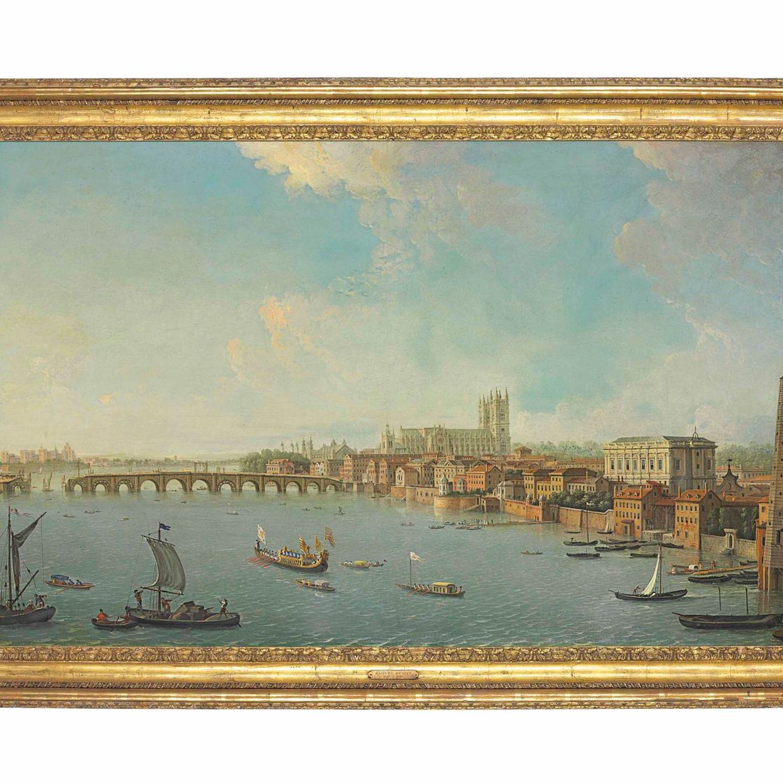 Antonio Joli — Вестминстерский мост, Лондон