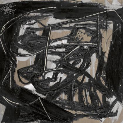 Antonio Saura — Ретрато 68/Автопортрет