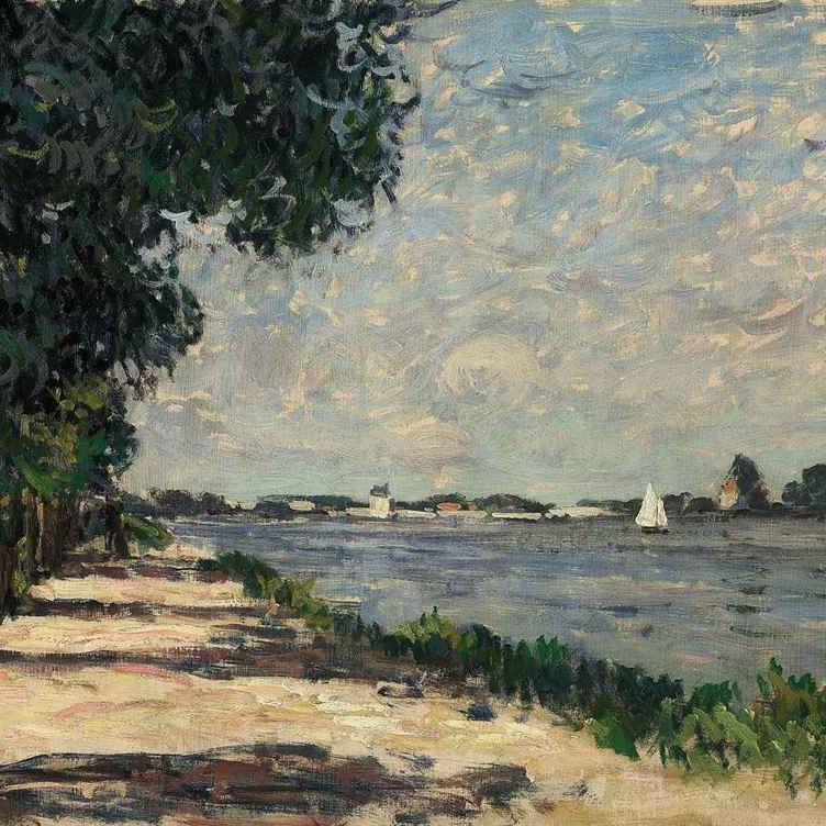 Armand Guillaumin — Деревья на берегу реки бато