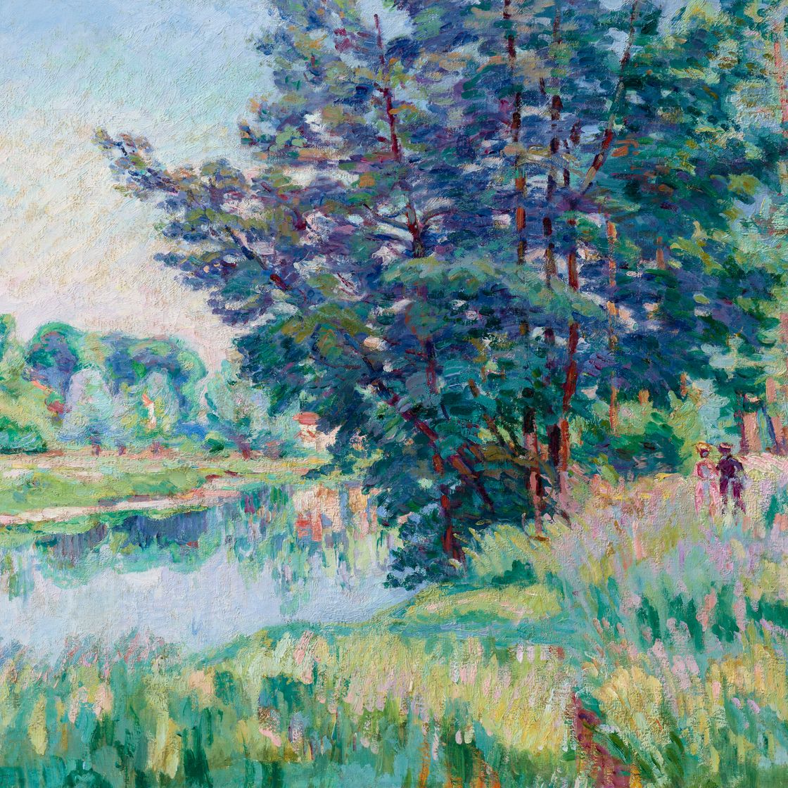 Armand Guillaumin — Вилье-сюр-Морен, изображение 1