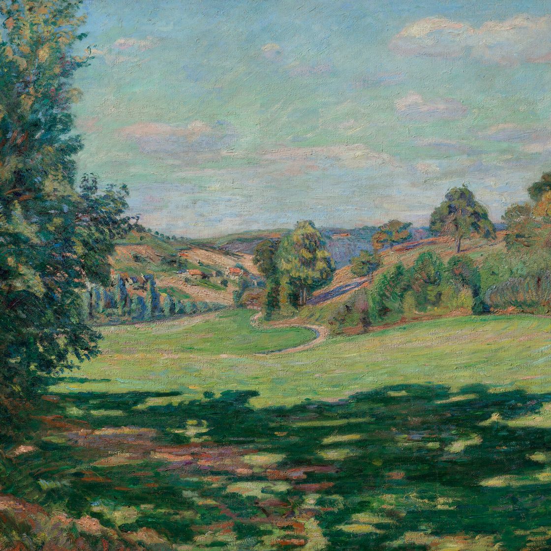 Armand Guillaumin — Деревня сюр-ле-Кото, Долина Шеврез, изображение 1