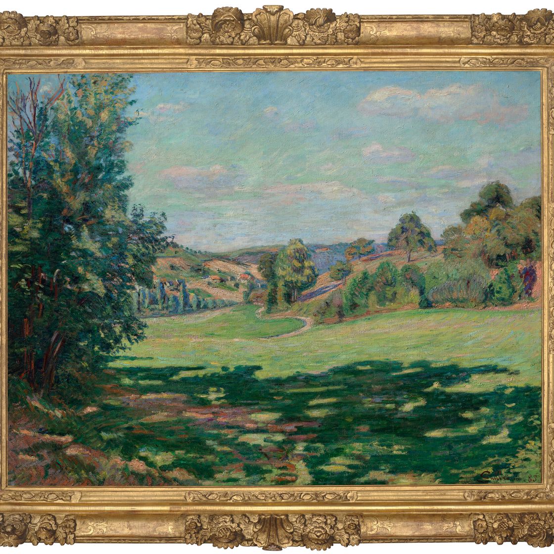Armand Guillaumin — Деревня сюр-ле-Кото, Долина Шеврез, изображение 2
