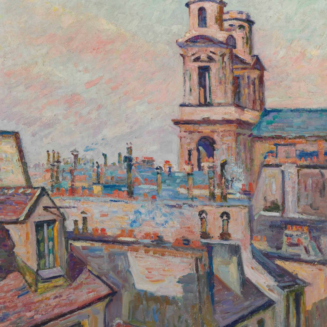 Armand Guillaumin — Церковь Сен-Сюльпис в Париже