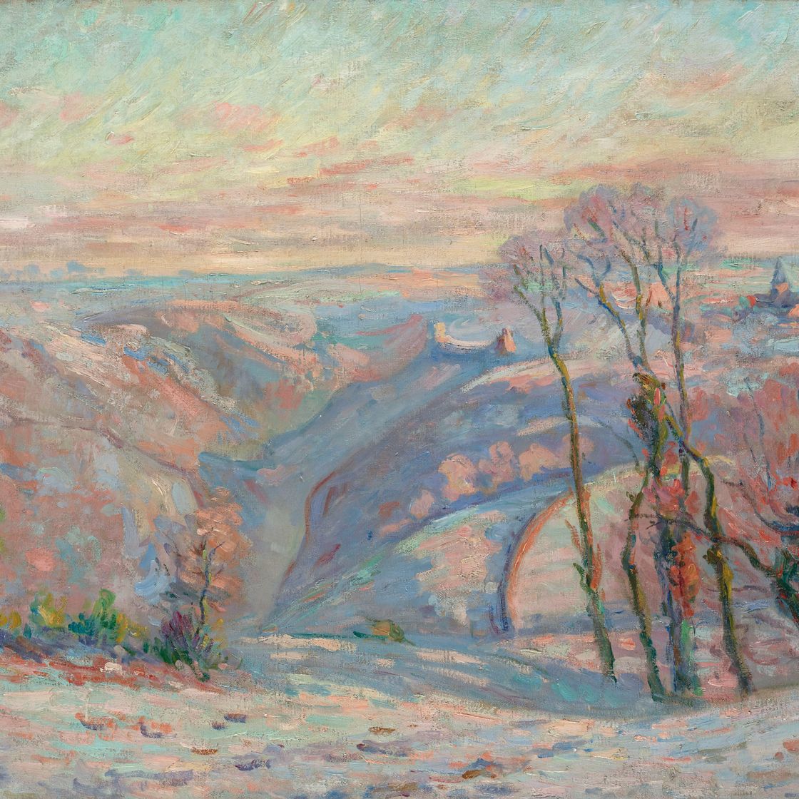 Armand Guillaumin — Желе бланш в деревне Крозан