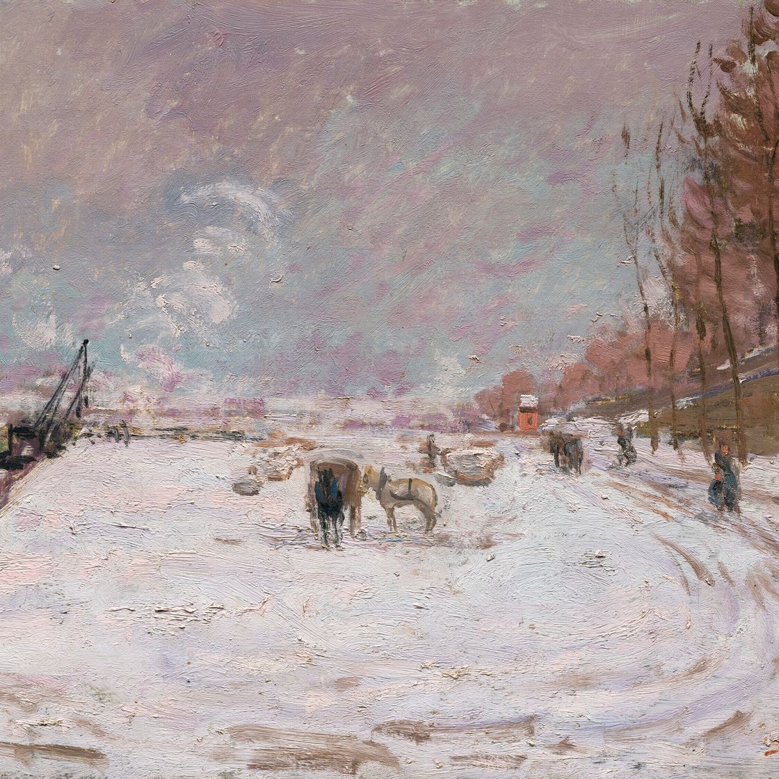 Armand Guillaumin — Набережная Сен-Бернар-су-ла-Неж, Париж, изображение 1