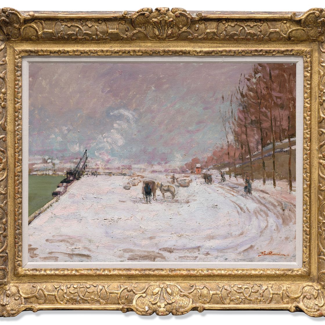 Armand Guillaumin — Набережная Сен-Бернар-су-ла-Неж, Париж, изображение 4