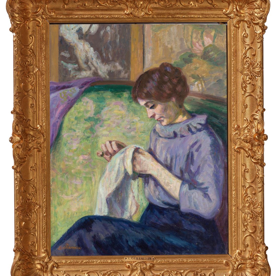 Armand Guillaumin — Мадам Гийомен кузан, изображение 2