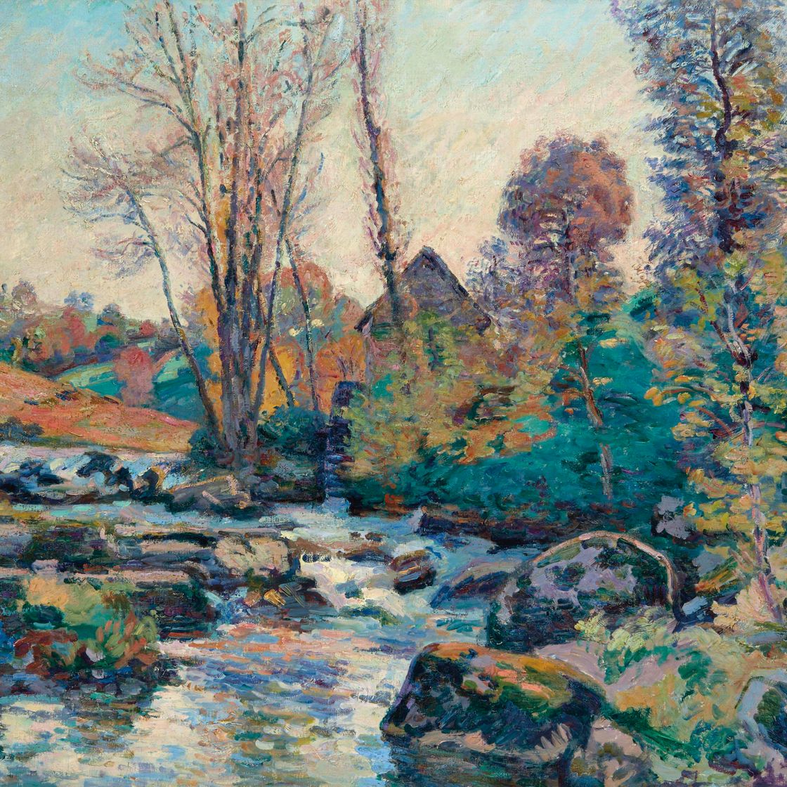 Armand Guillaumin — Ле-мулен Бушардон, Крез