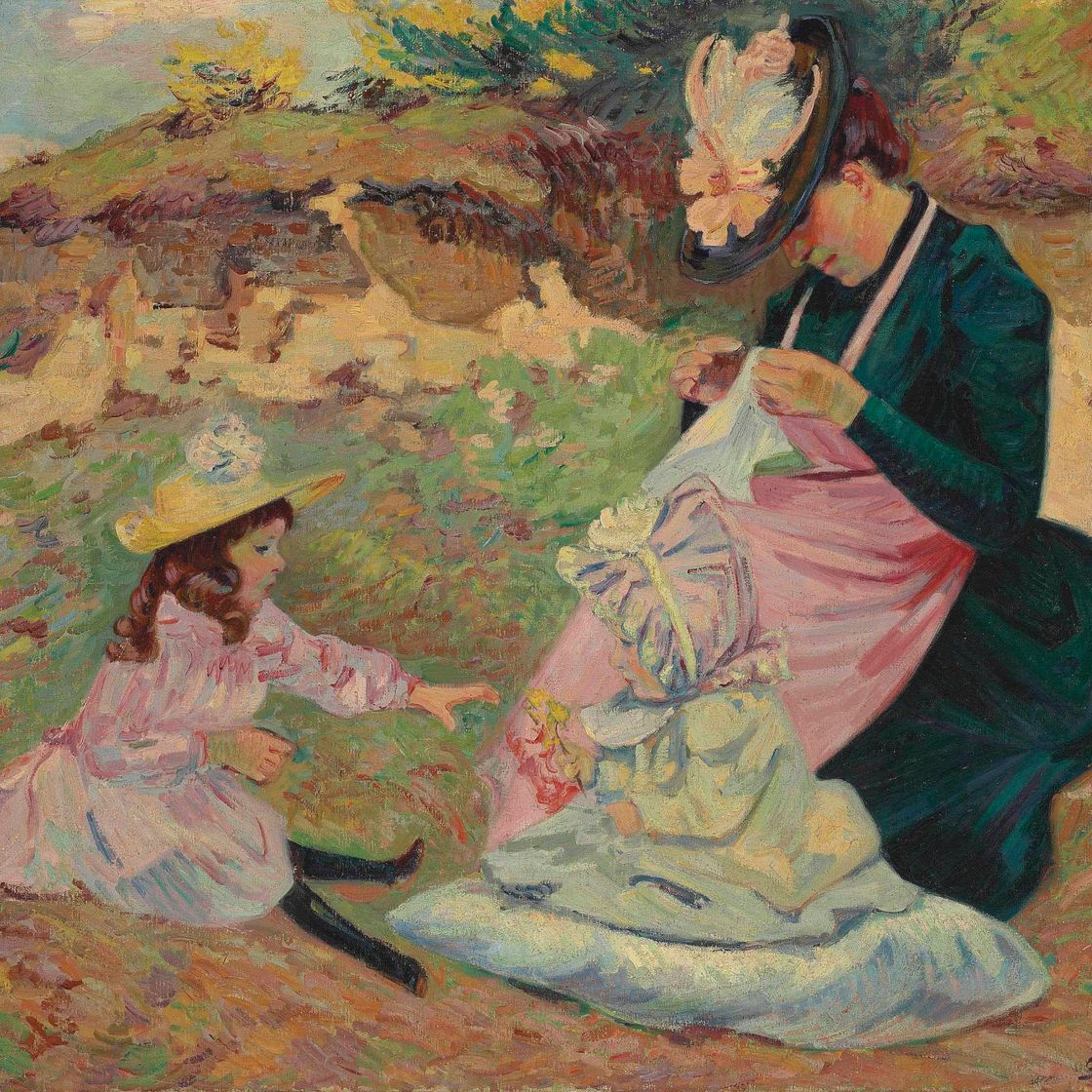 Armand Guillaumin — Мадам Гийомен и ее друзья