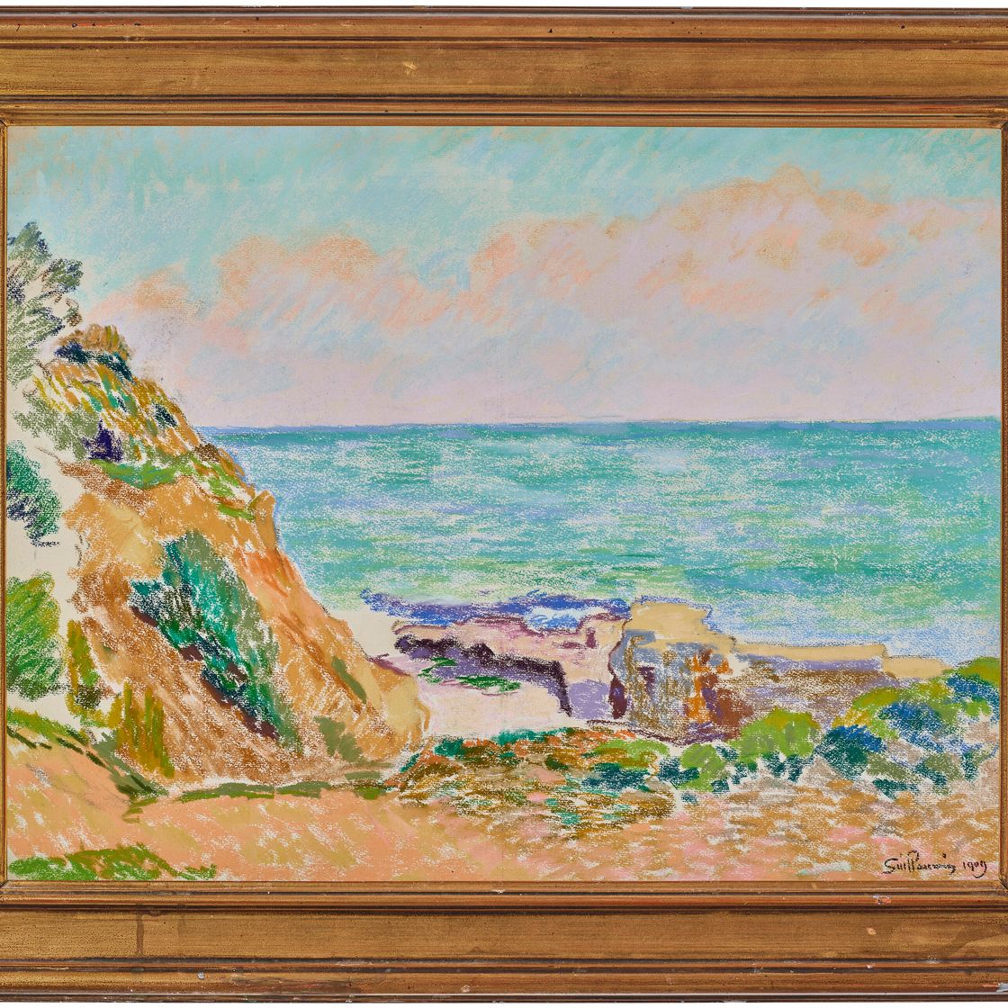 Armand Guillaumin — Морской берег, изображение 2