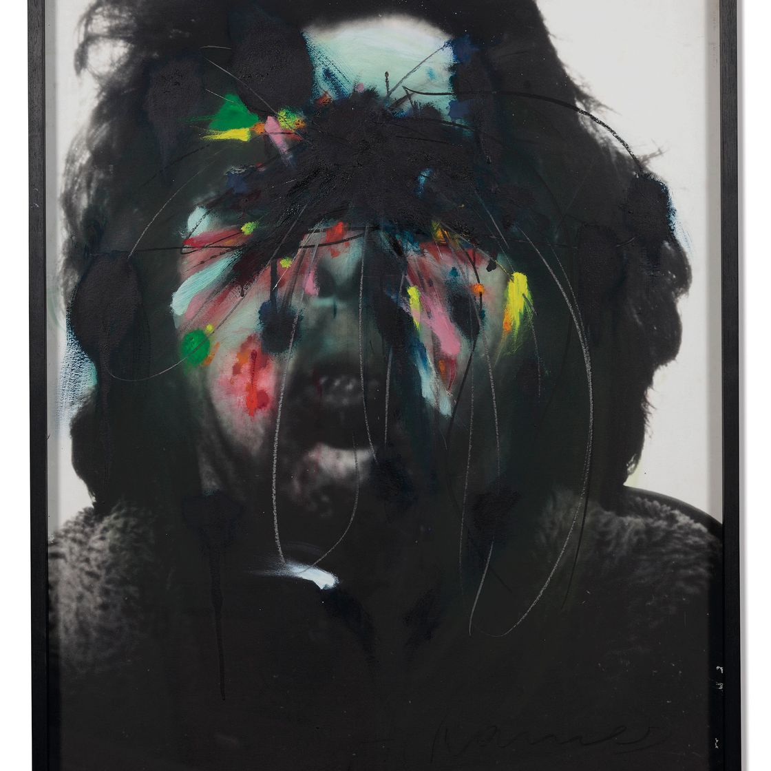 Arnulf Rainer — Данкле Кюссе (Темные поцелуи)