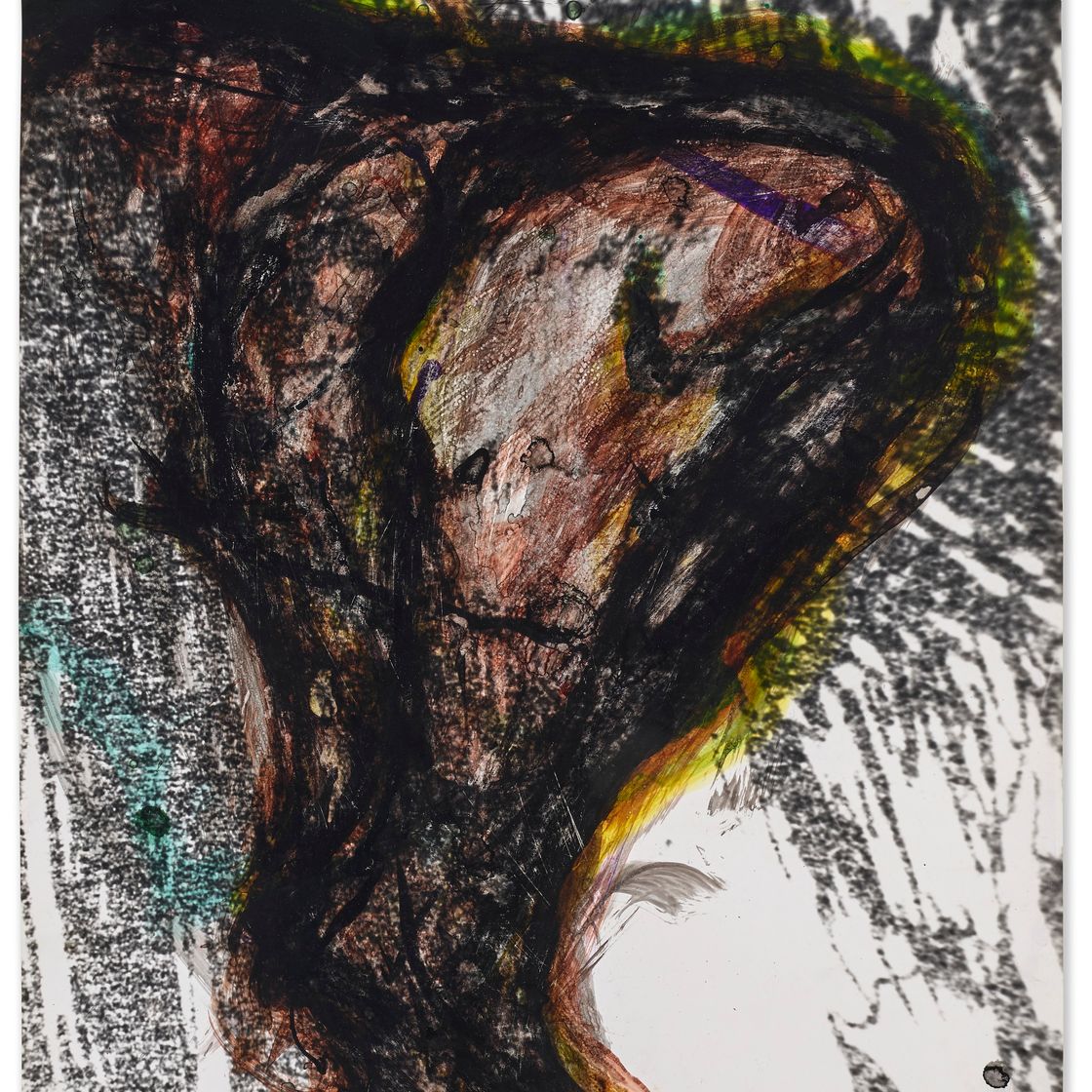 Arnulf Rainer — Серия "Гойя" № 8