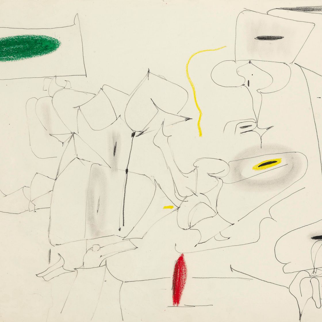 Arshile Gorky — Подготовка к деликатной игре