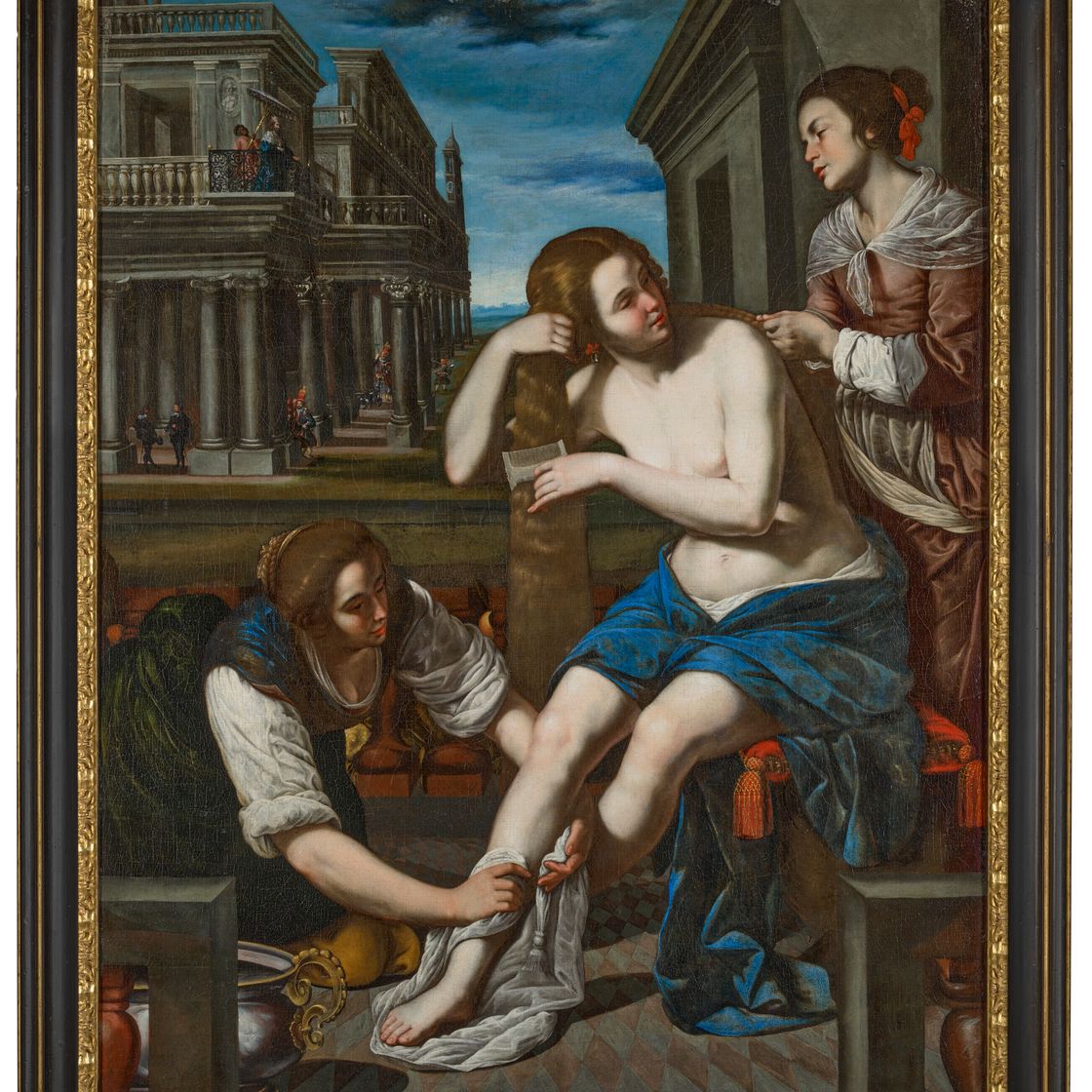 Artemisia Gentileschi — Вирсавия в своем омовении, изображение 2